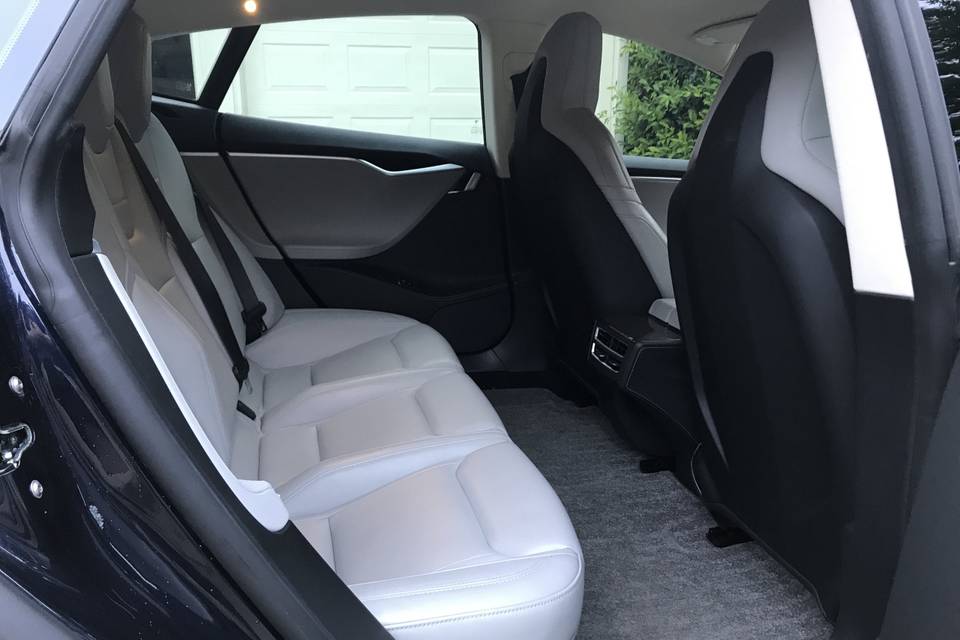 Spacious rear seating - right