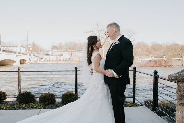By the water at Harrington Inn, Geneva, Illinois