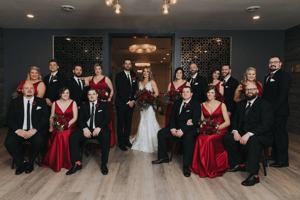 A stunning group photo