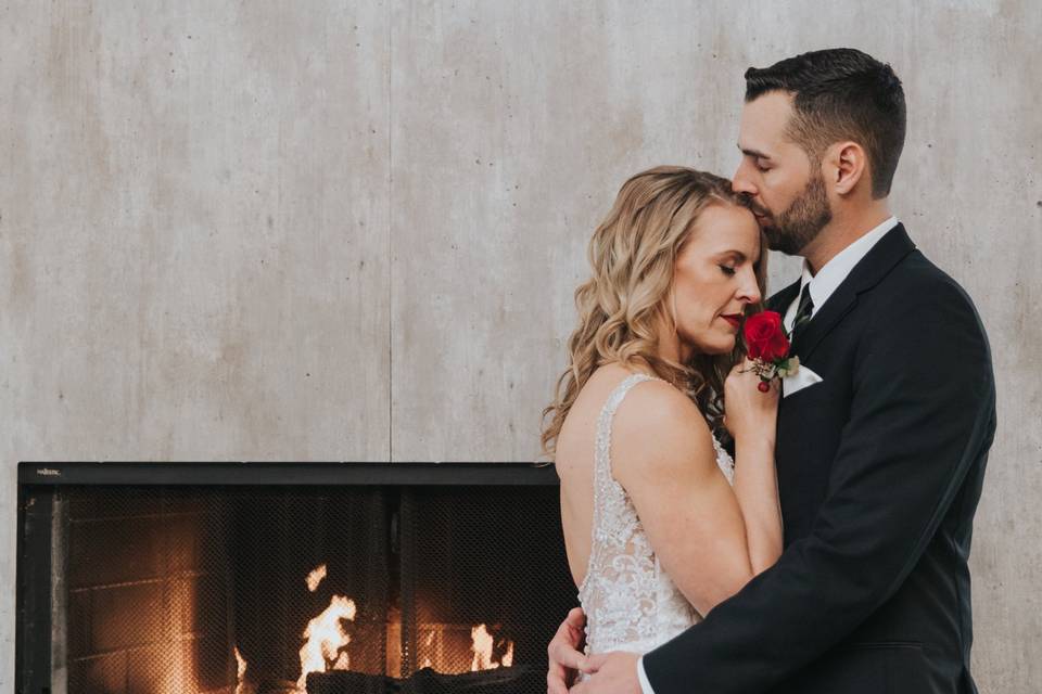Fireside romance