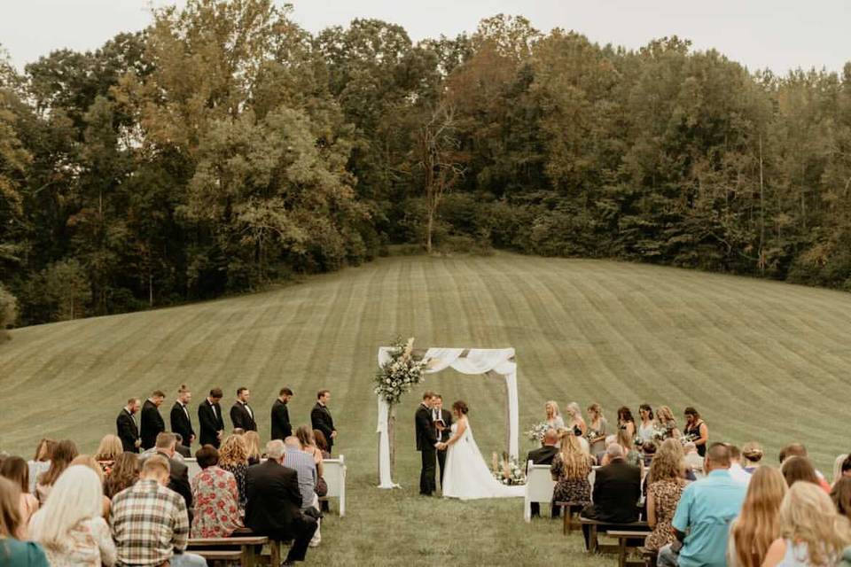 Fall wedding