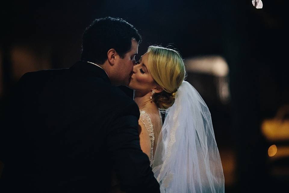 Couple kissing