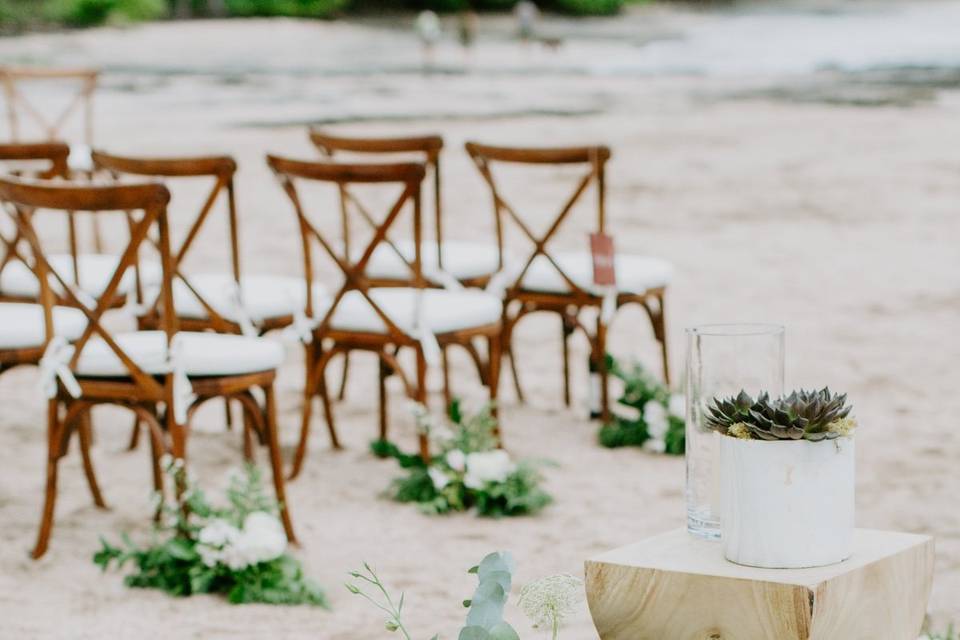 Ceremony Aisle Decor