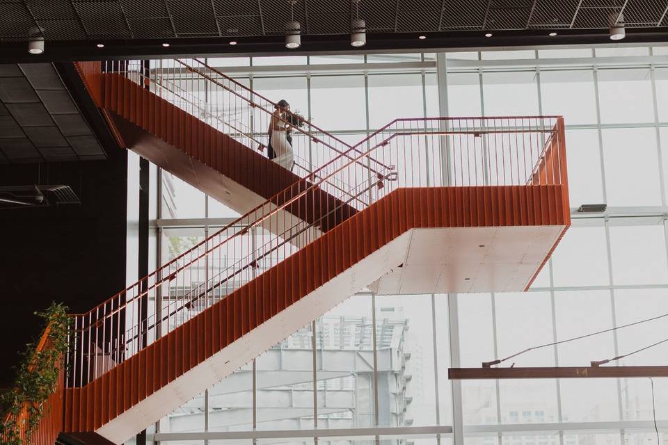 Entrance down Grand Hall stair