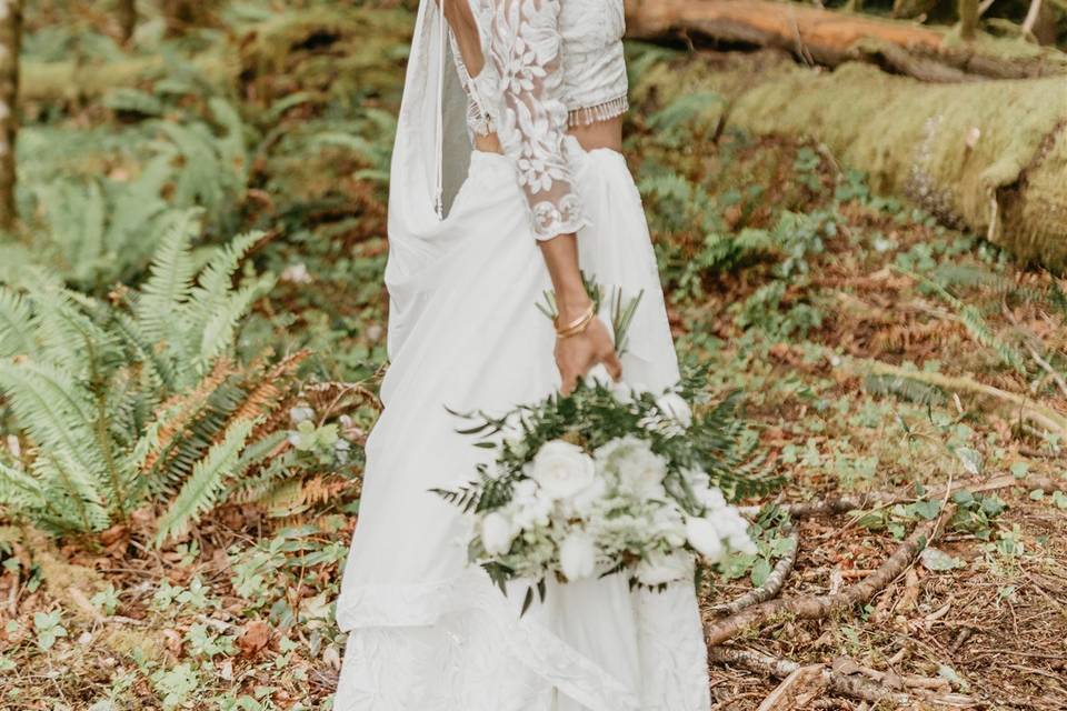 Olympic peninsula wedding