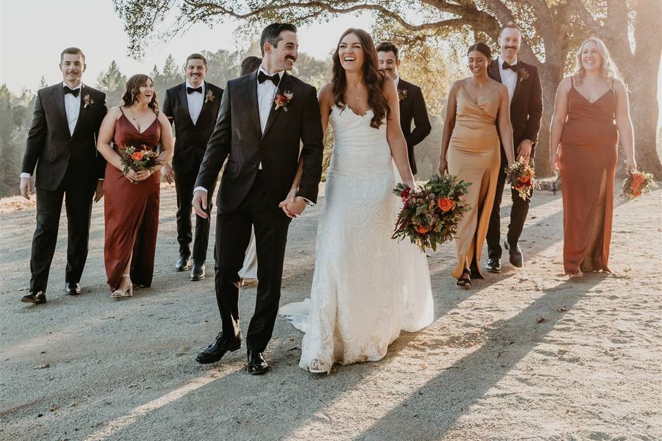 Black Oak Vineyard wedding