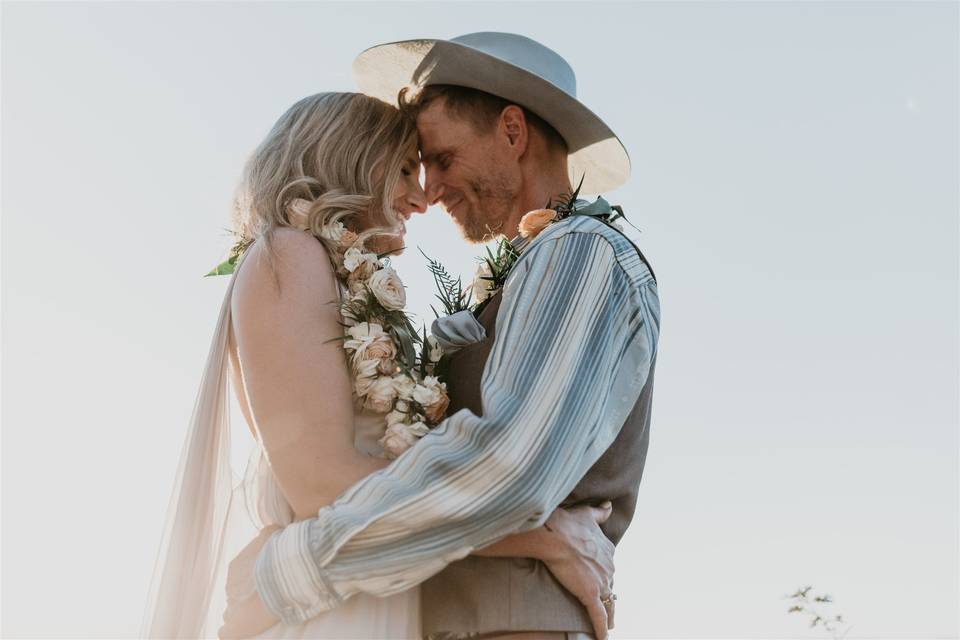 Nevada city wedding