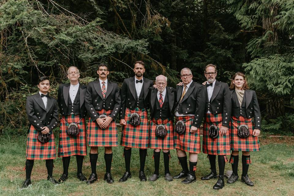Olympic peninsula wedding