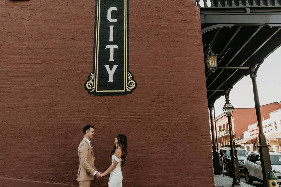 Nevada City Wedding