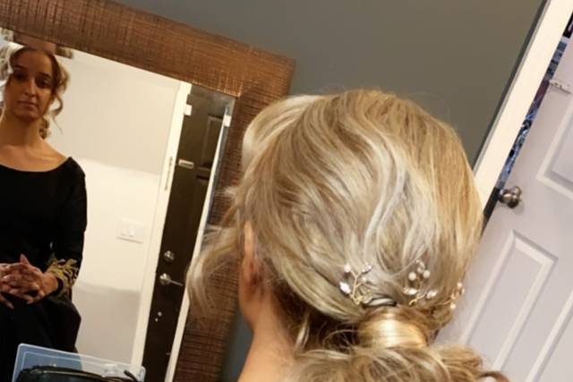 Elegant updo