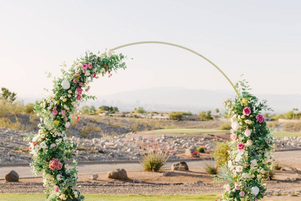 FLORAL ARCH