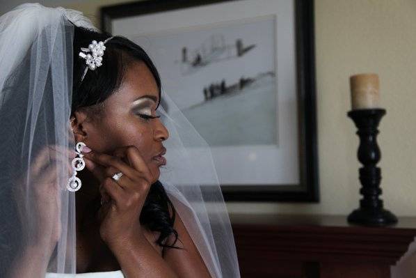 Bride's portrait