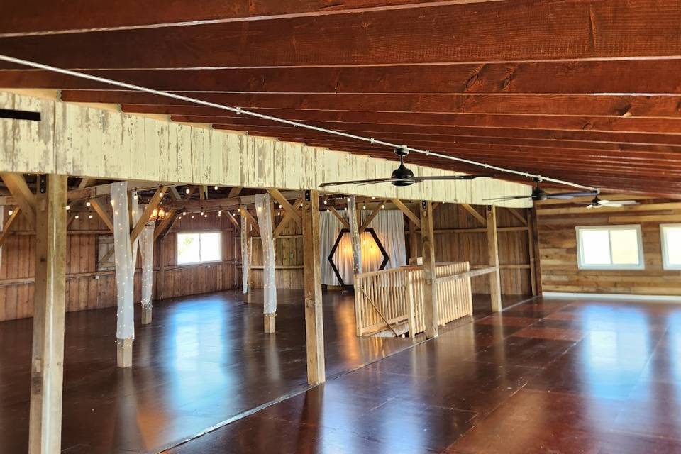 Inside new addition