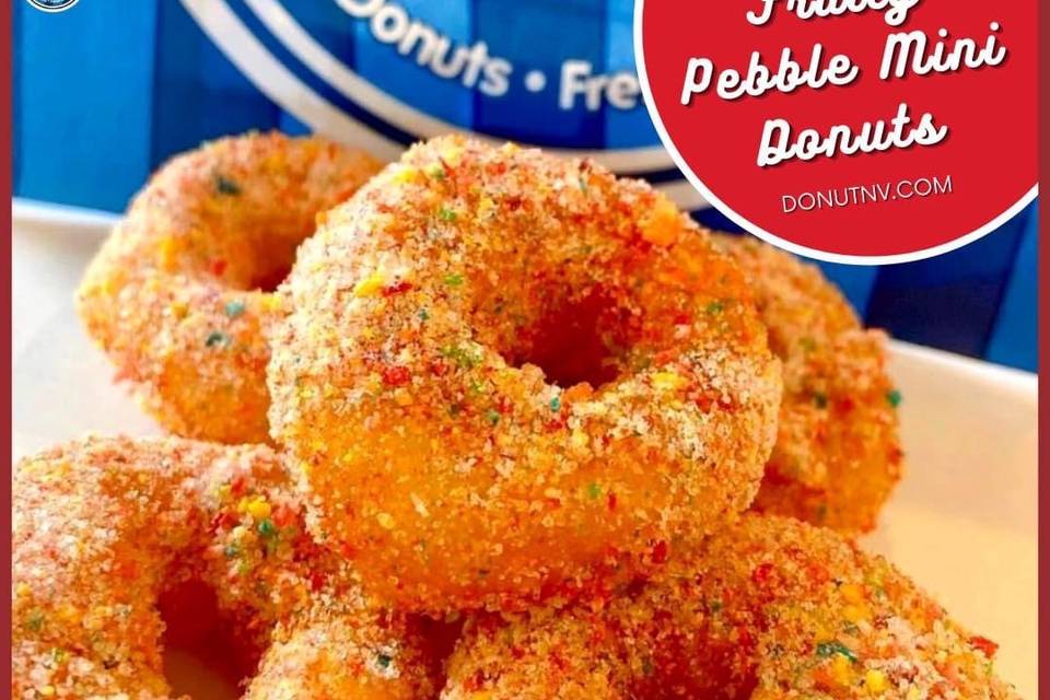 Fruity Pebbles Donuts