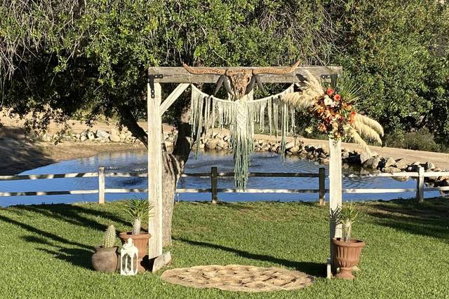 Styled shoot boho desert