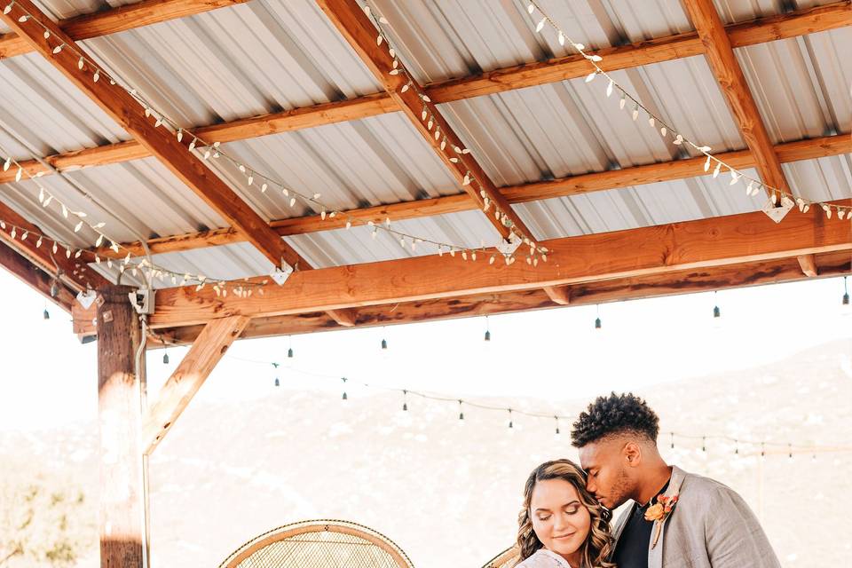 Styled shoot boho desert