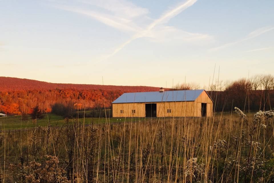 New Leaf Farm's renovated barn