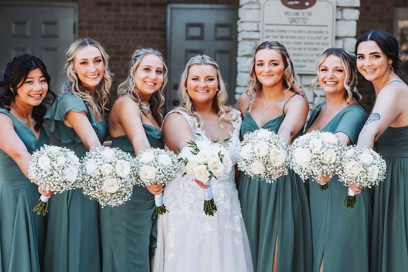 Bridal & Bridesmaids Bouquets