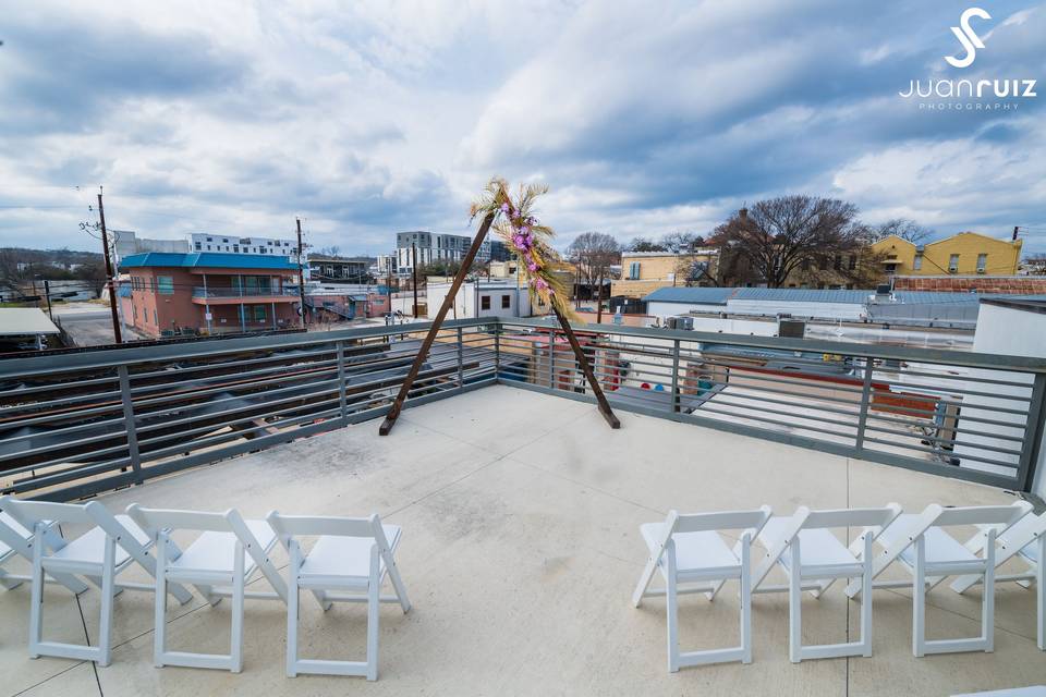 Rooftop Wedding