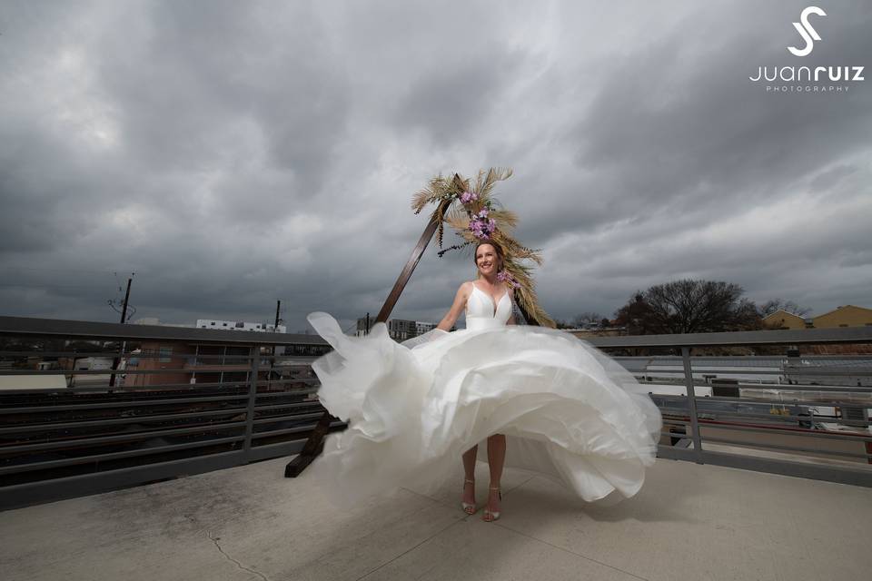 Rooftop Wedding