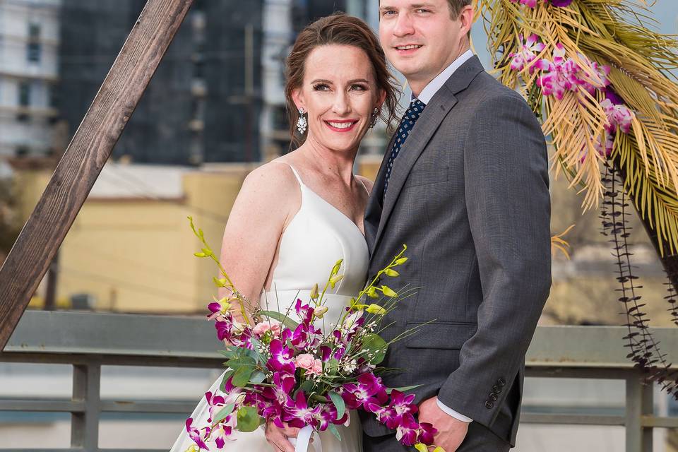 Rooftop Wedding Ceremony