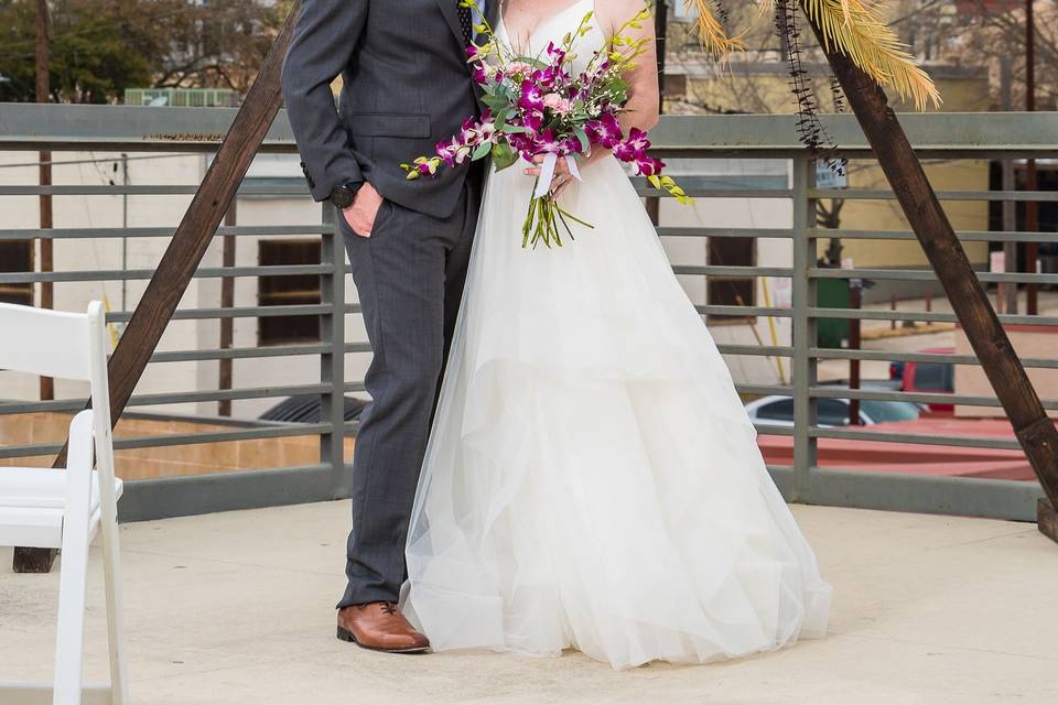 Rooftop Wedding Ceremony