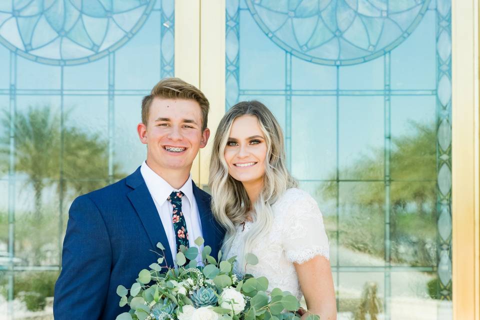 Smiling couple - Kacy Hughes Photography