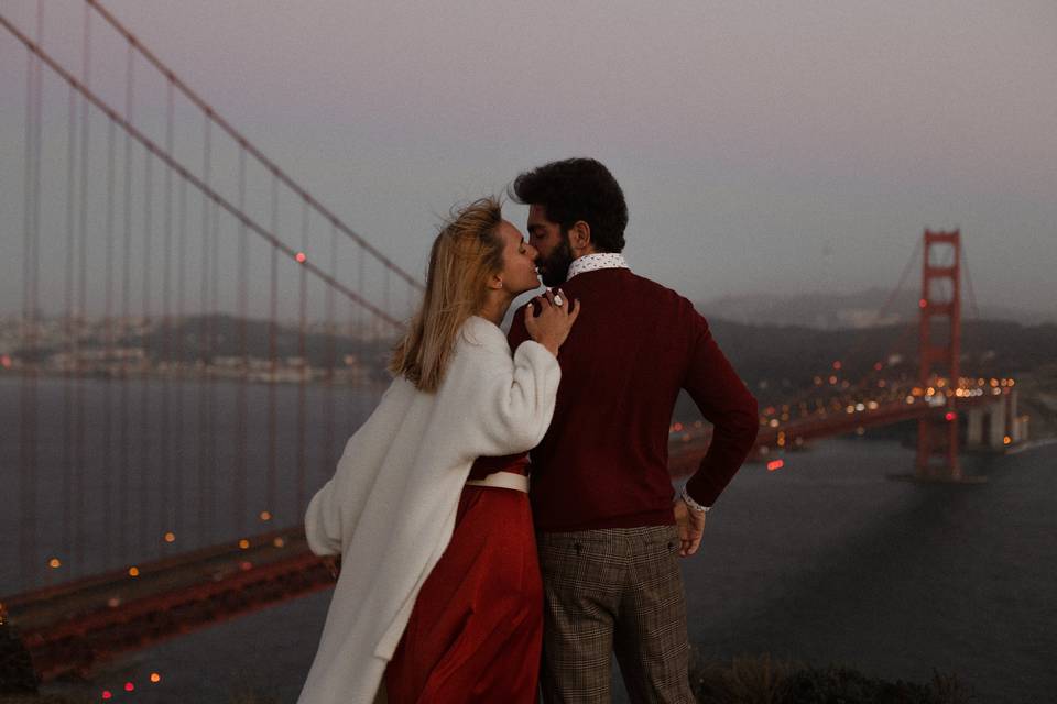 Engagement sessions in San Francisco