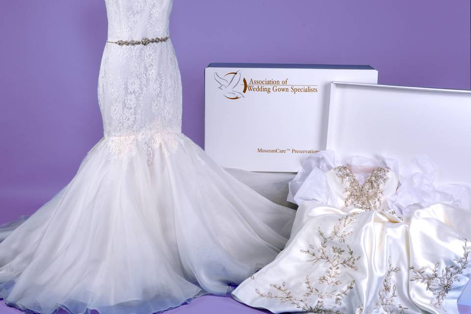 Wedding gown preservation