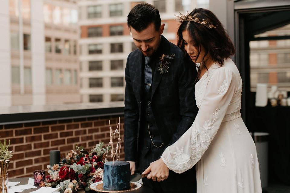 Cake Cutting on the Terrace