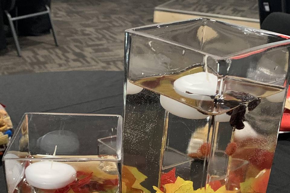 Fall floating centerpiece