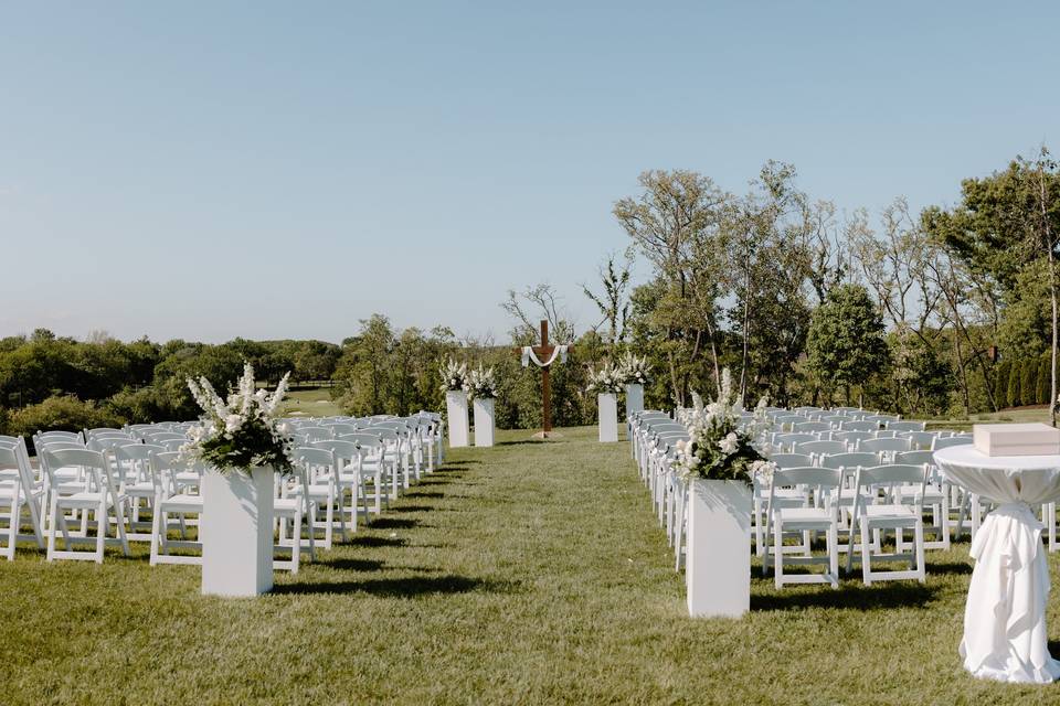 Outdoor ceremony