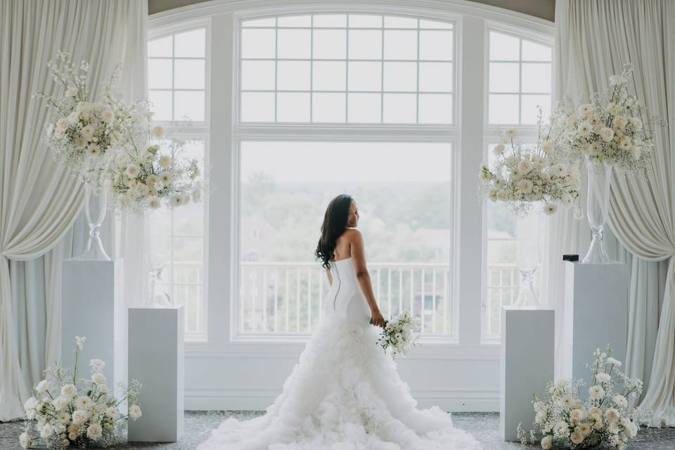 Before the ceremony