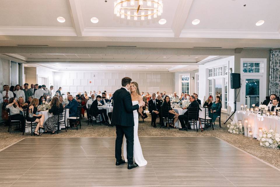 First dance west side shot