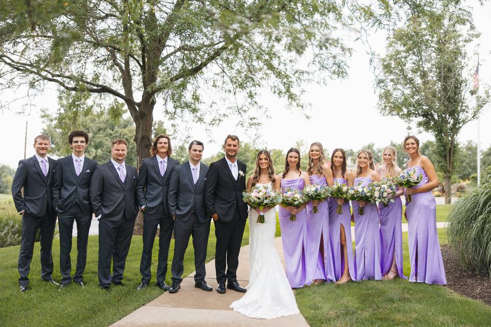 Bridal Party Shot