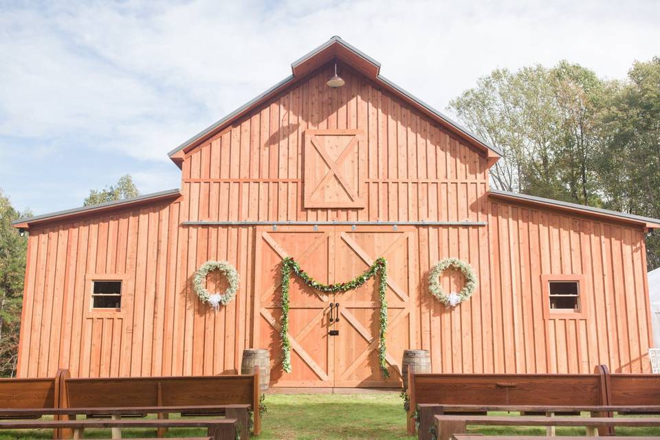 The Barn at Gully Tavern - front of barn