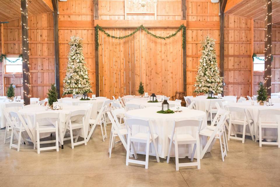 The Barn at Gully Tavern - elegant receptions