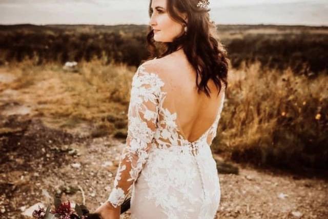 Bridal hair