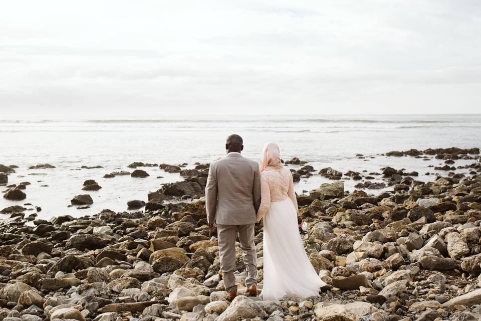 Elopement by the beach