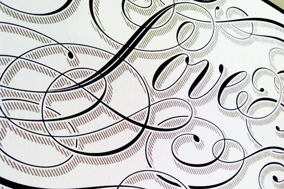 Love calligraphy