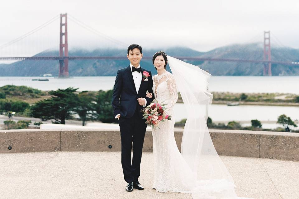 Golden Gate Bridge Wedding