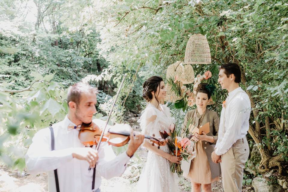 Ceremony violin