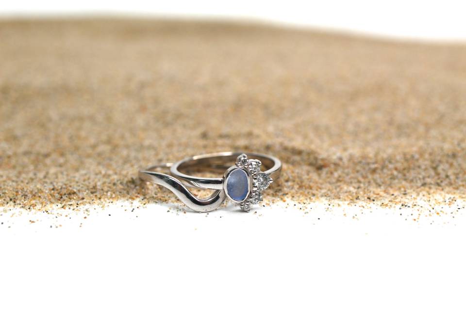 Coastline Engagement Ring