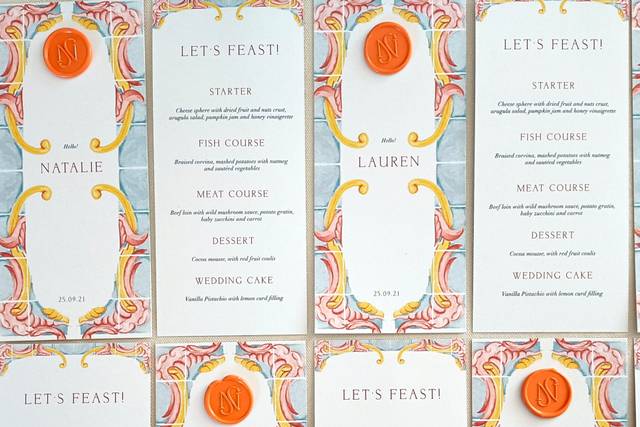 Bespoke Menu's
