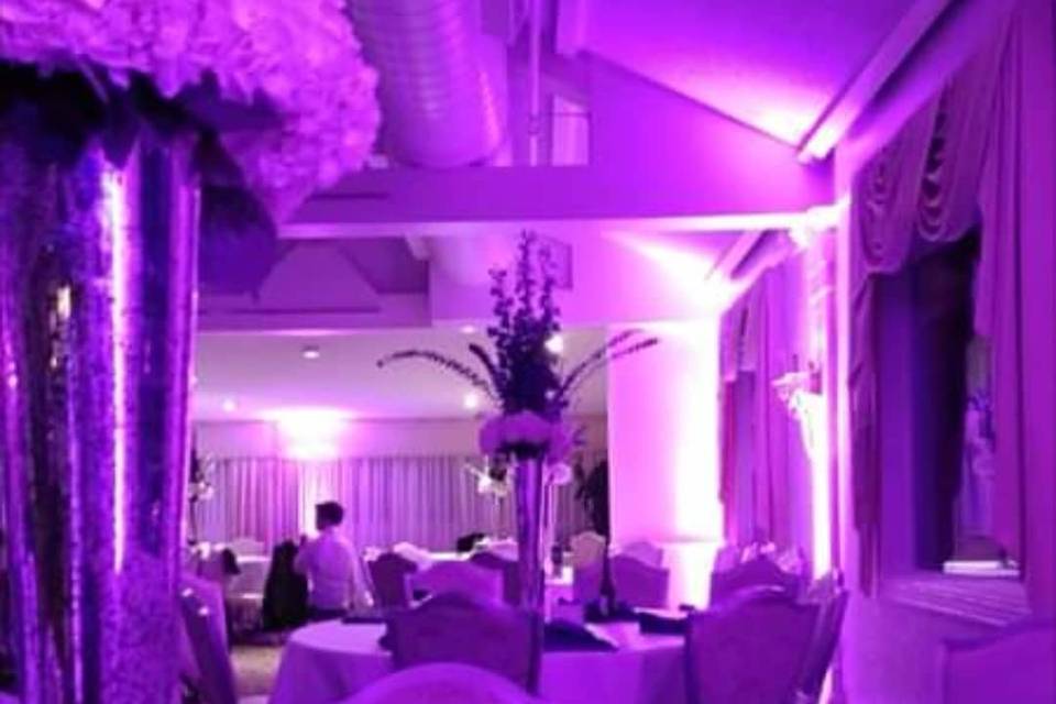 A purple wedding