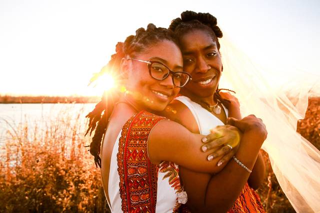 Lawrence KS Lesbian Wedding