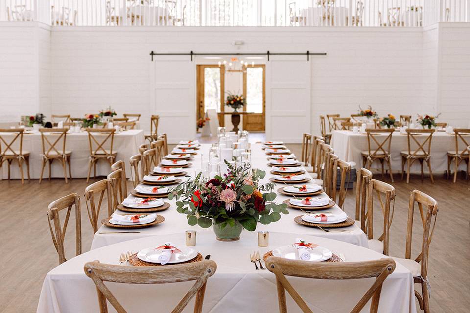 Grandeur House Wedding Table