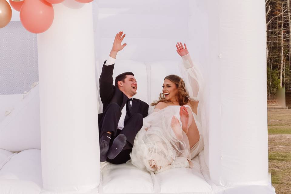 Bride and Groom Slide