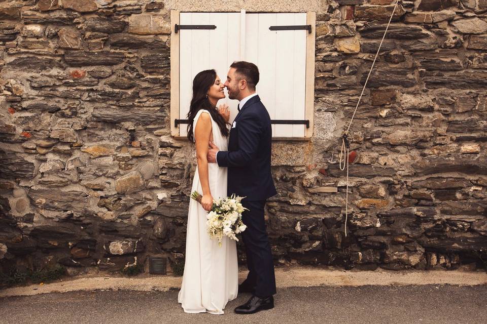 Bride and Groom Portrait