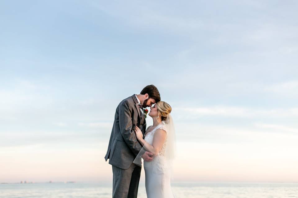 Pensacola Wedding Sunset Sky